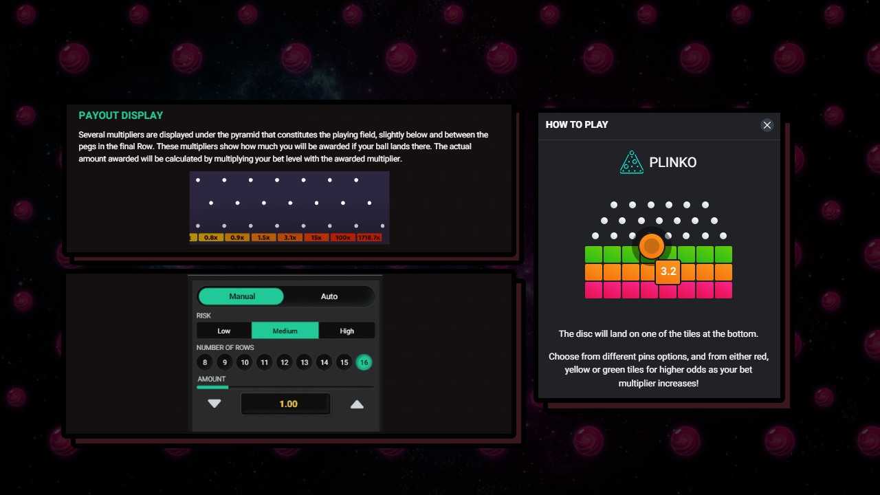 Plinko slot machine rules