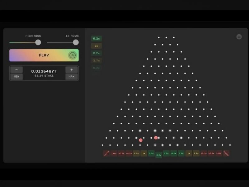 suggerimenti per giocare a Plinko